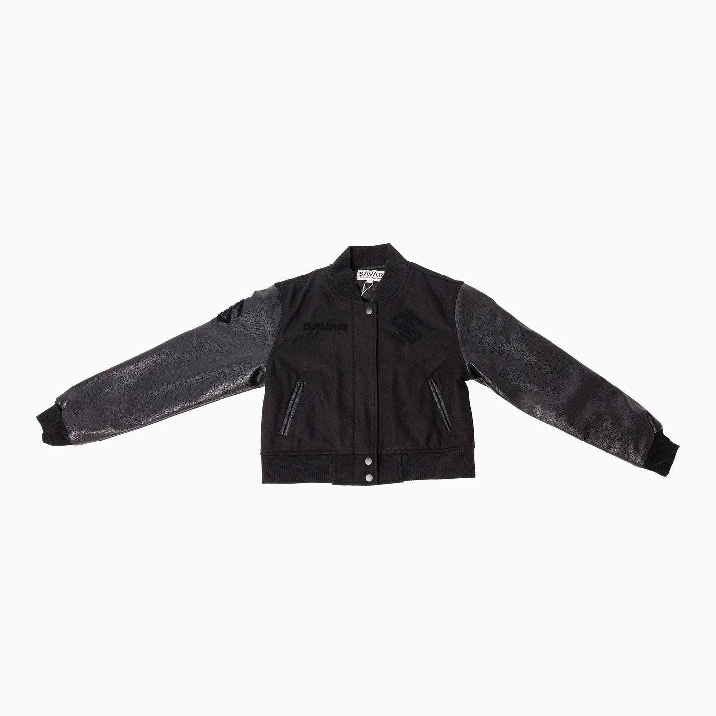 Women's Circle Wool Varsity Jacket