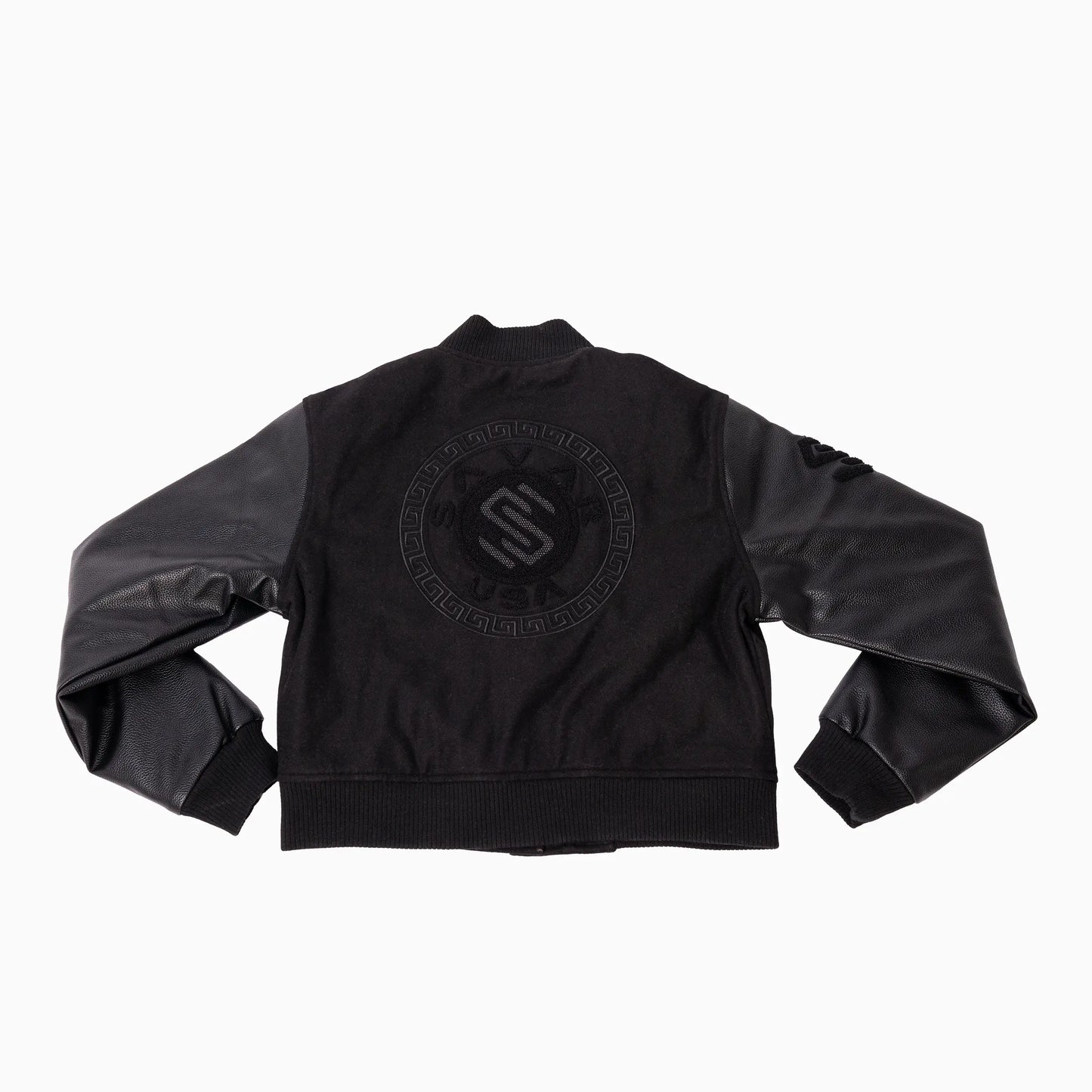 Women's Circle Wool Varsity Jacket
