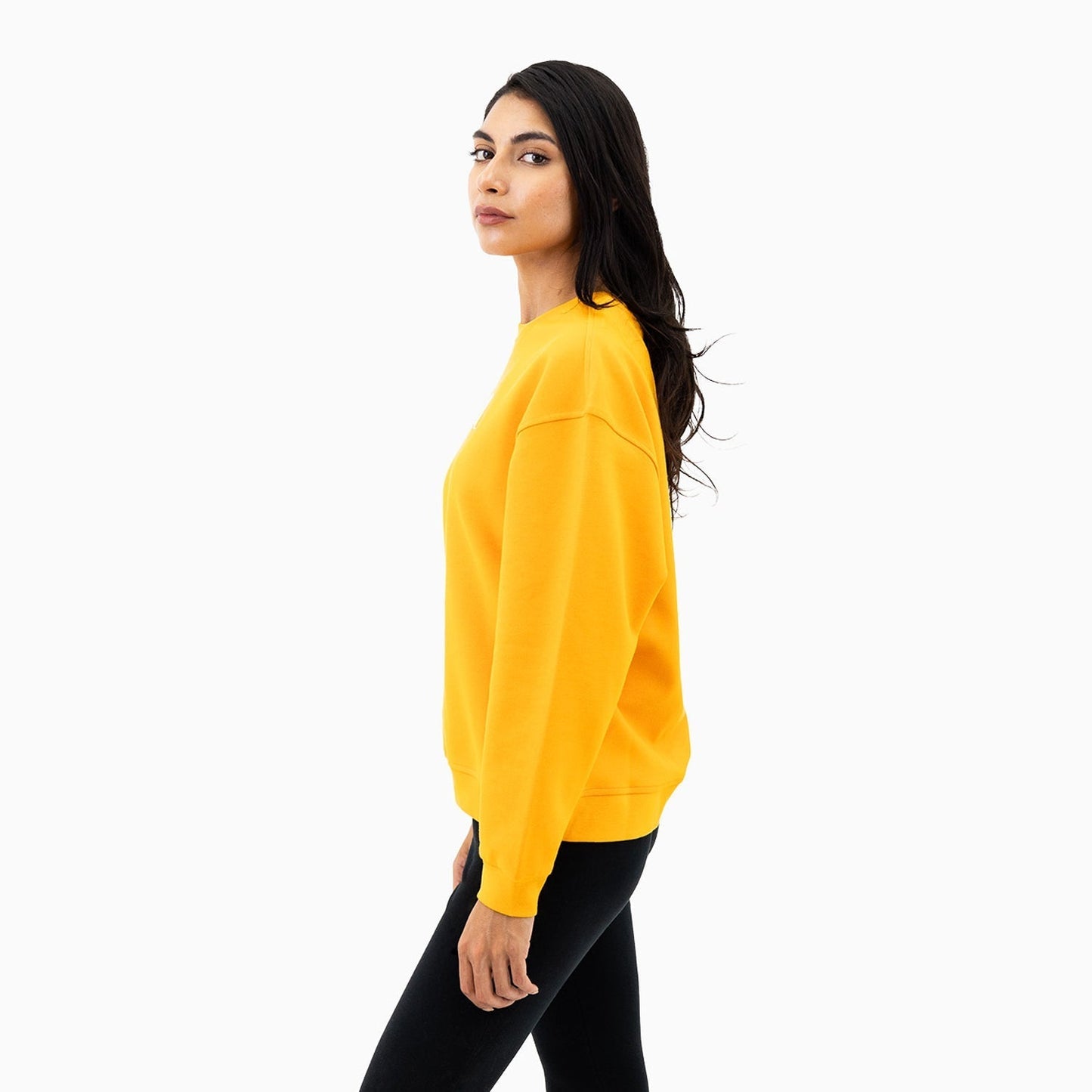 Women's Embroidery Crew Neck Sweatshirt