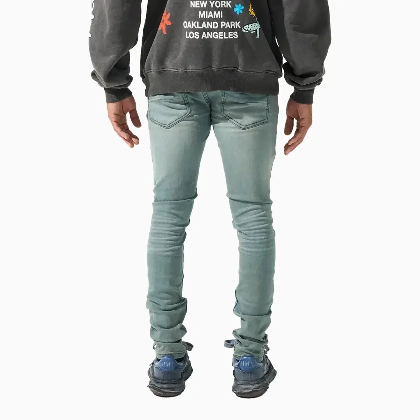 Men's Seafoam Skinny Jeans Pant