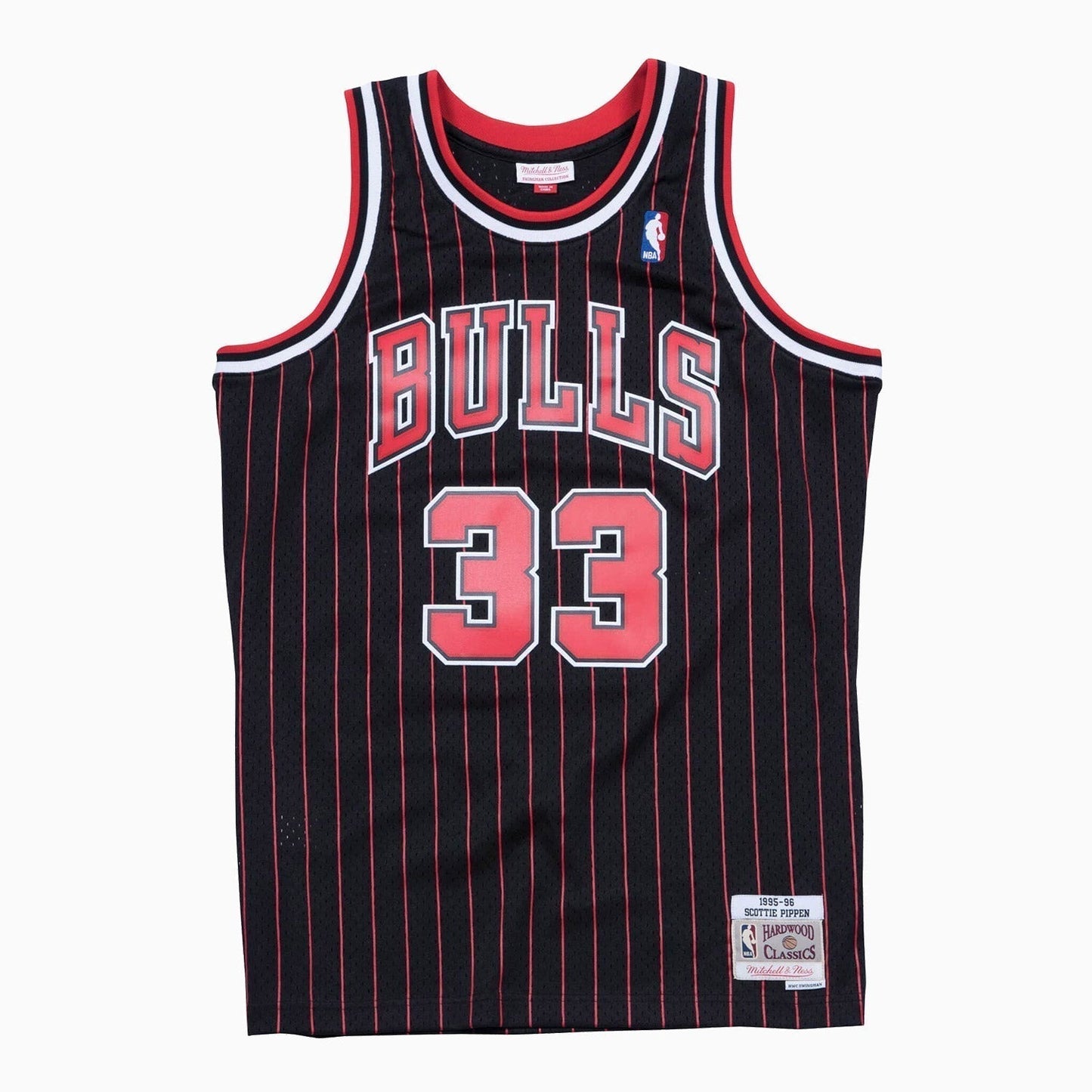 Swingman Scottie Pippen Chicago Bulls NBA 1995-96 Jersey Youth