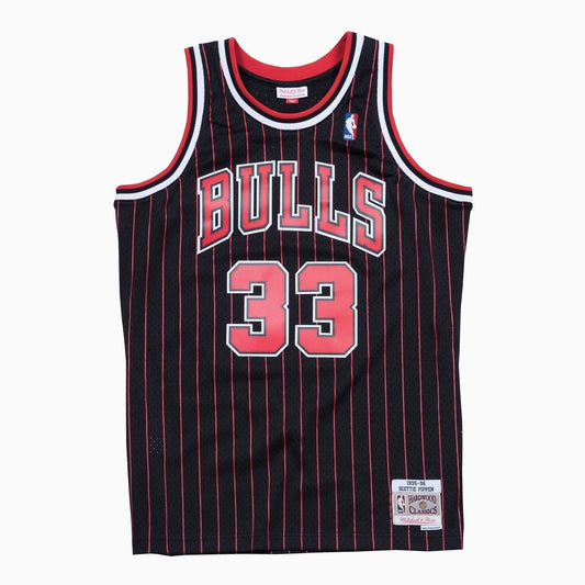 Swingman Scottie Pippen Chicago Bulls NBA 1995-96 Jersey Youth