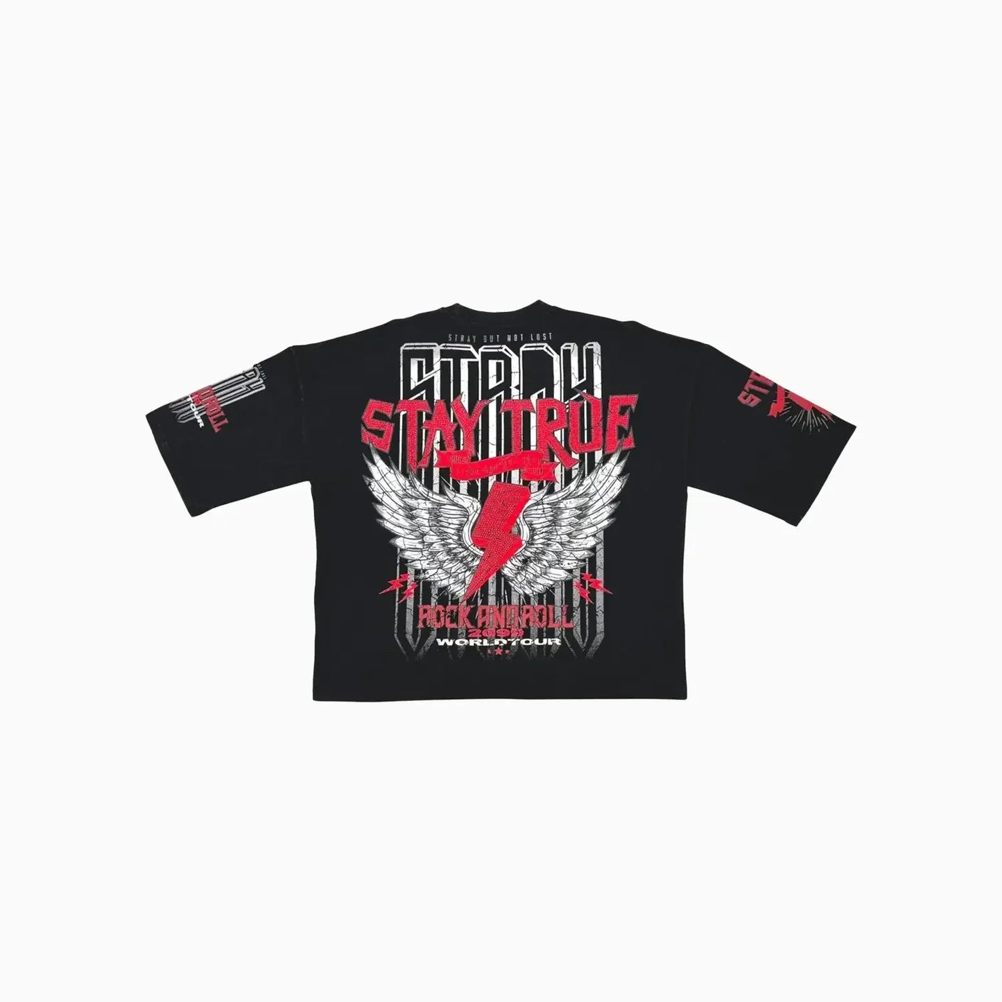 Men's Rock and Roller 2099 World Tour Oversized Graphic T-Shirt