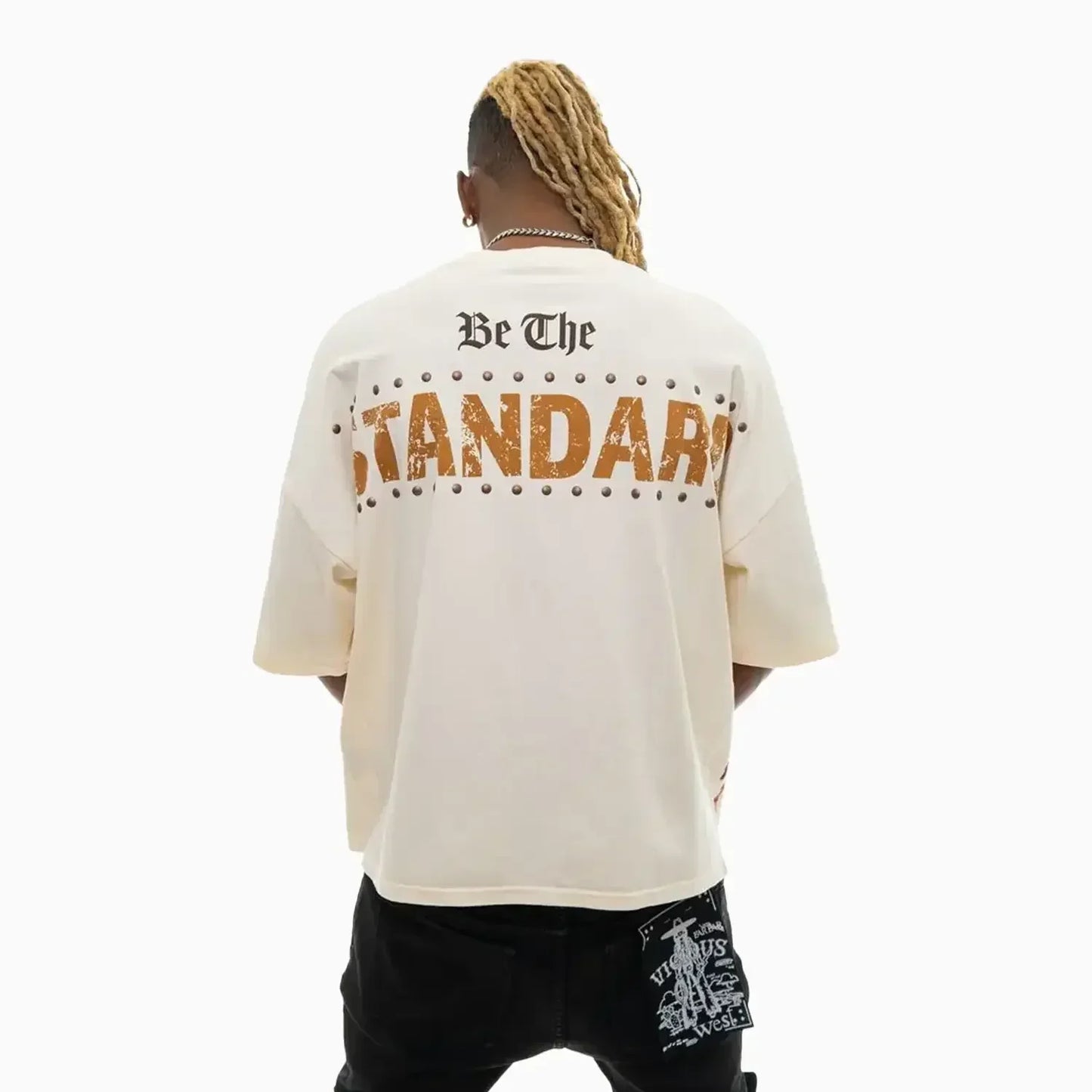 Men's Stand Proud Gothic Street Graphic T-Shirt