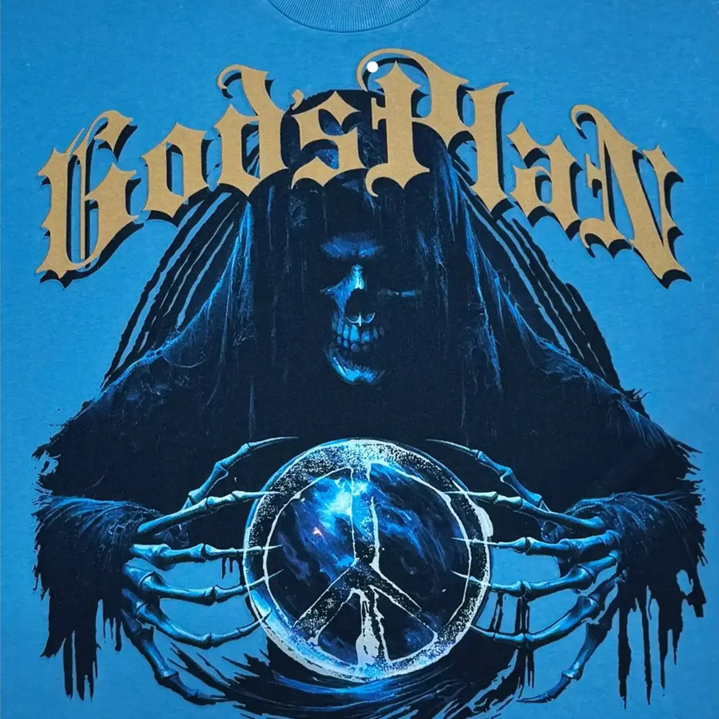 Men's Wide Crop Fit Drop Shoulders T-Shirt