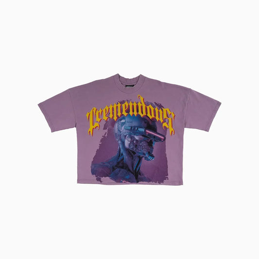 Men's Wide Crop Fit Drop Shoulders T-Shirt