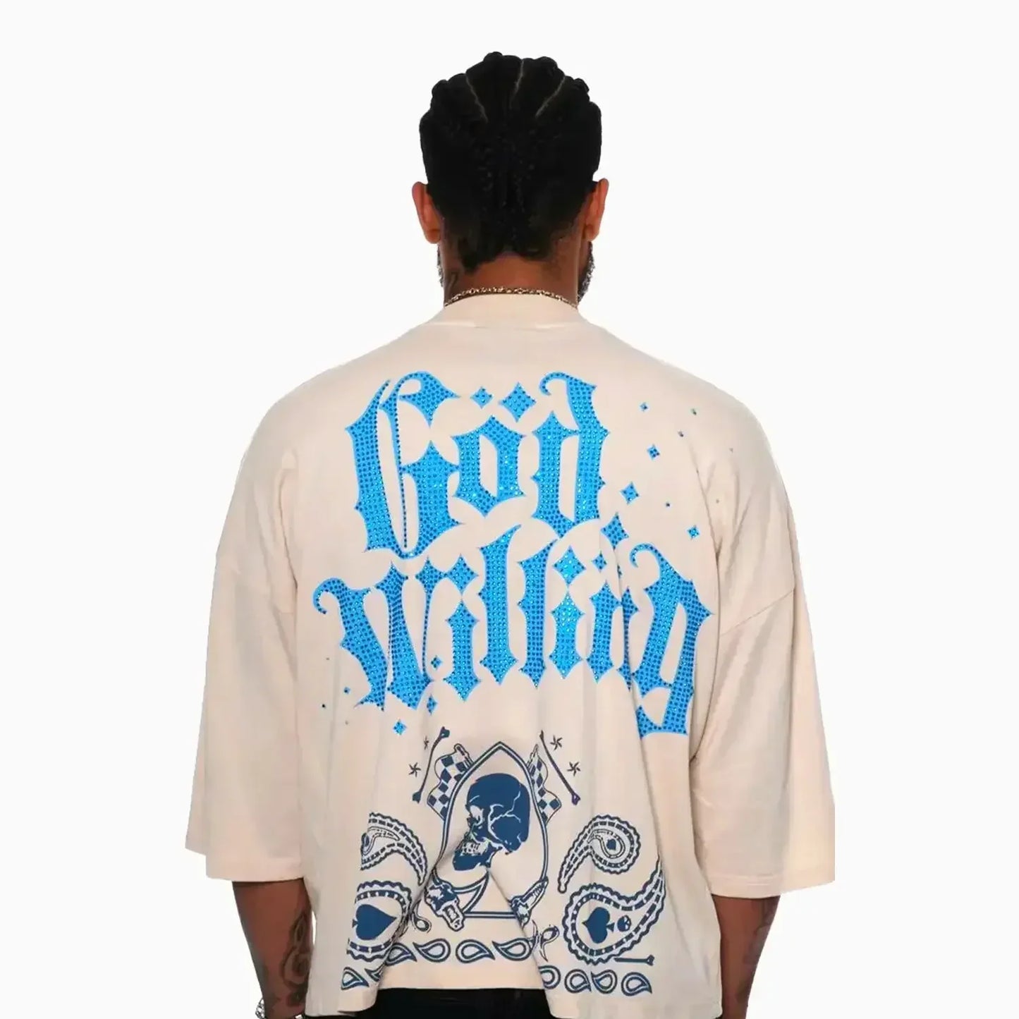 Men's Wide Crop Fit Short Sleeve T-Shirt