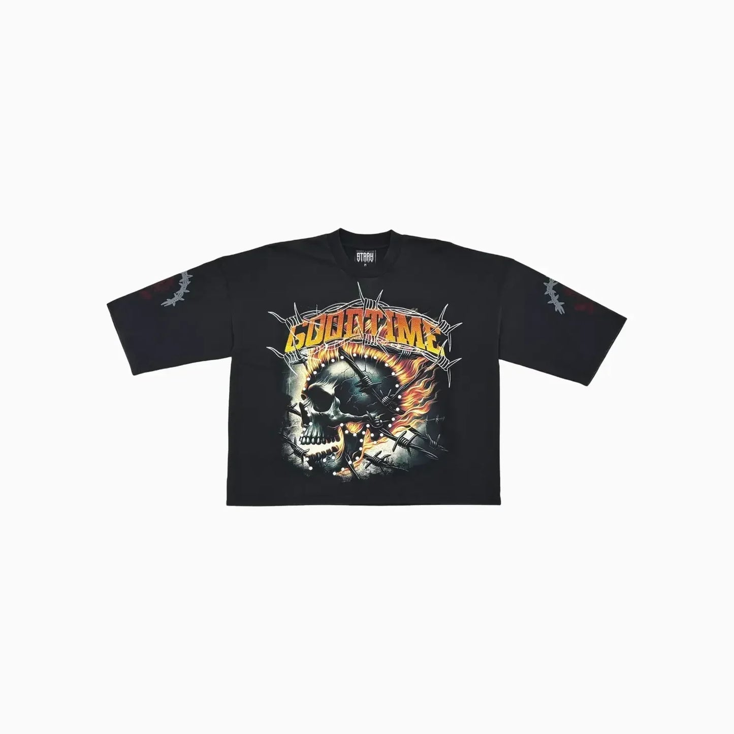 Men's Wide Crop Fit Short Sleeve T-Shirt