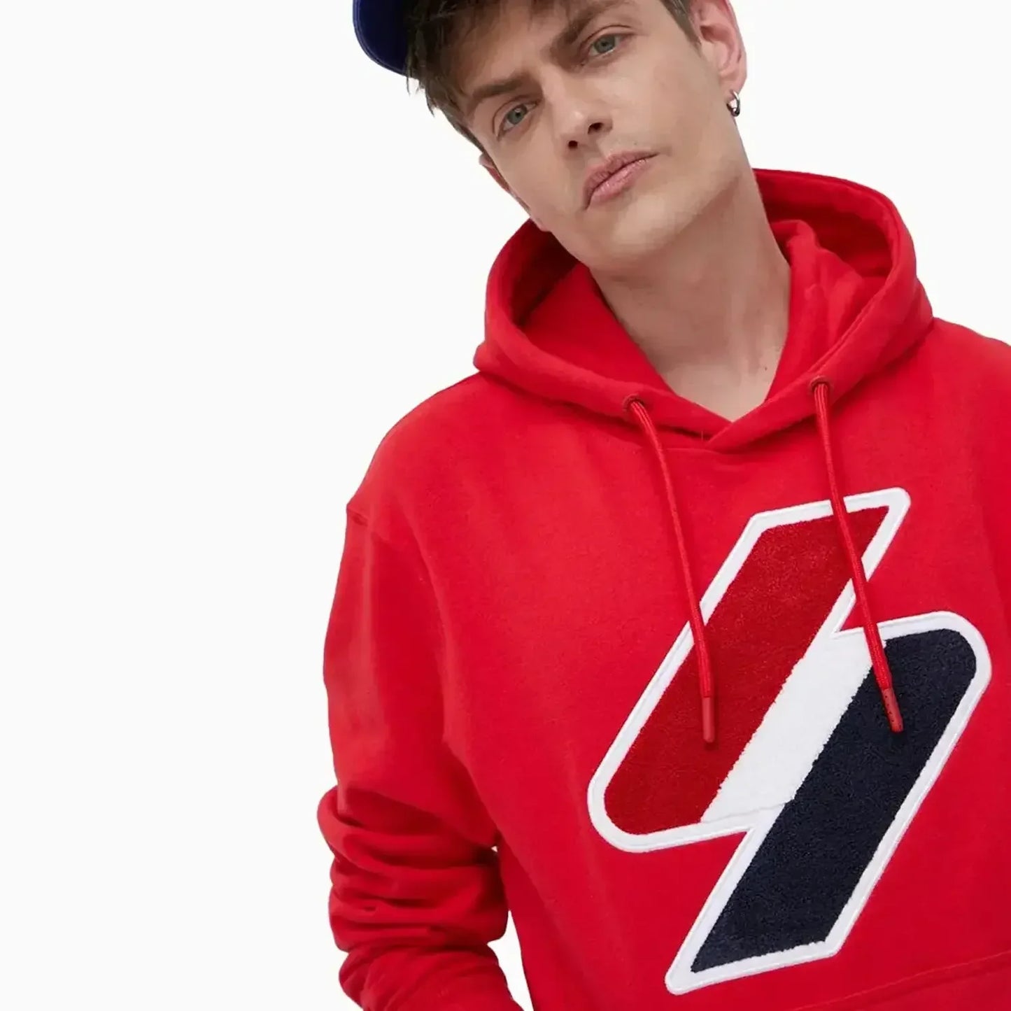 Men's Superdry Code Logo Hoodie