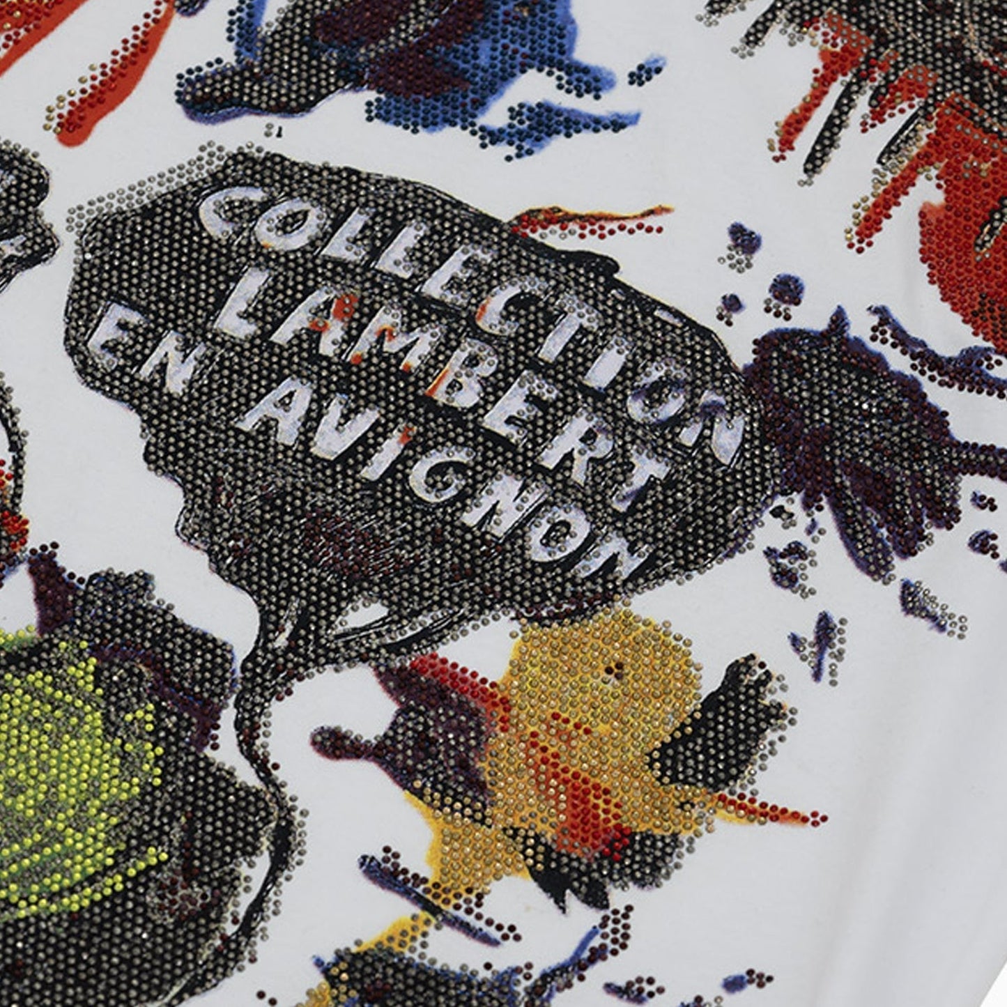 Men's Rhinstone Graphic T Shirt