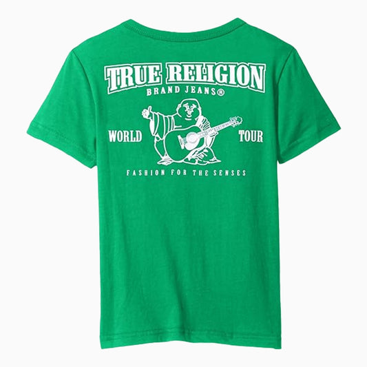 Kid's Buddha Branded Logo T Shirt