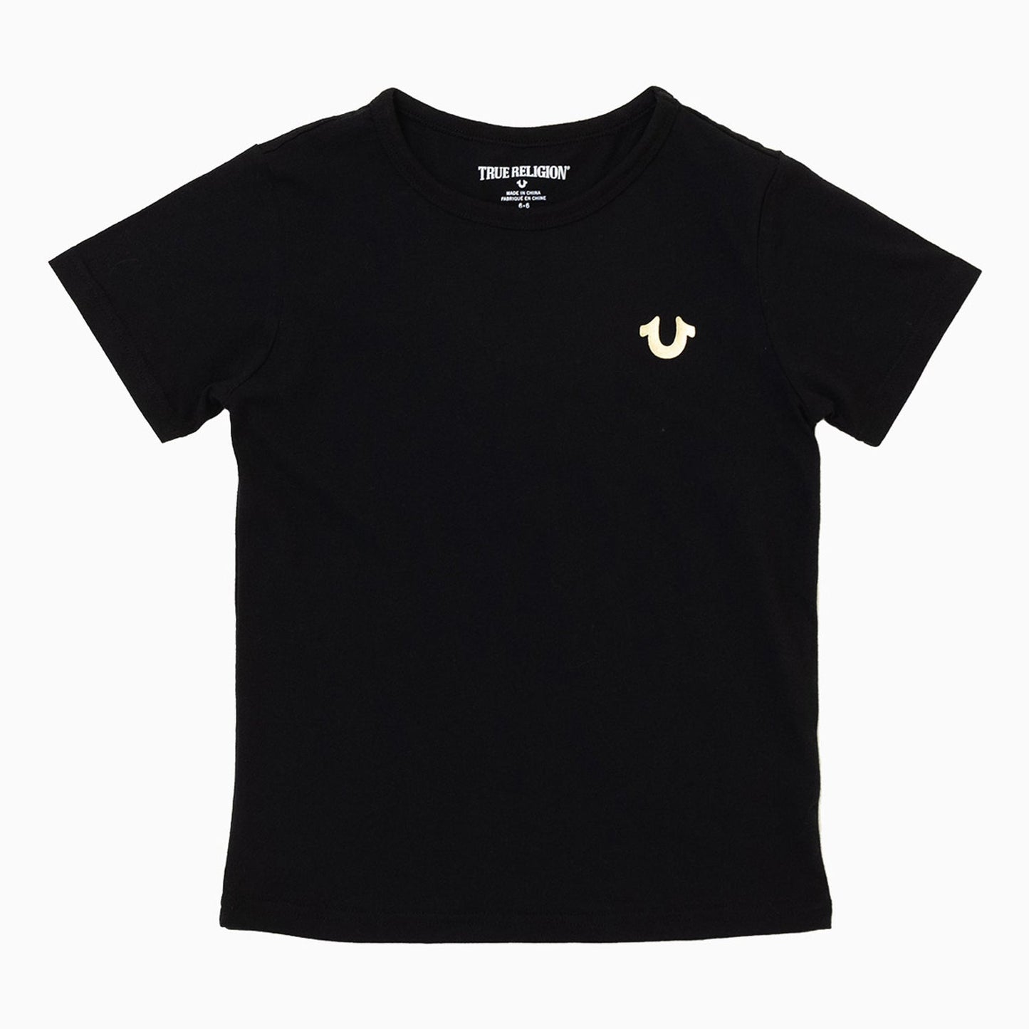 Kid's Gold Buddha Logo Short Sleeves T Shirt