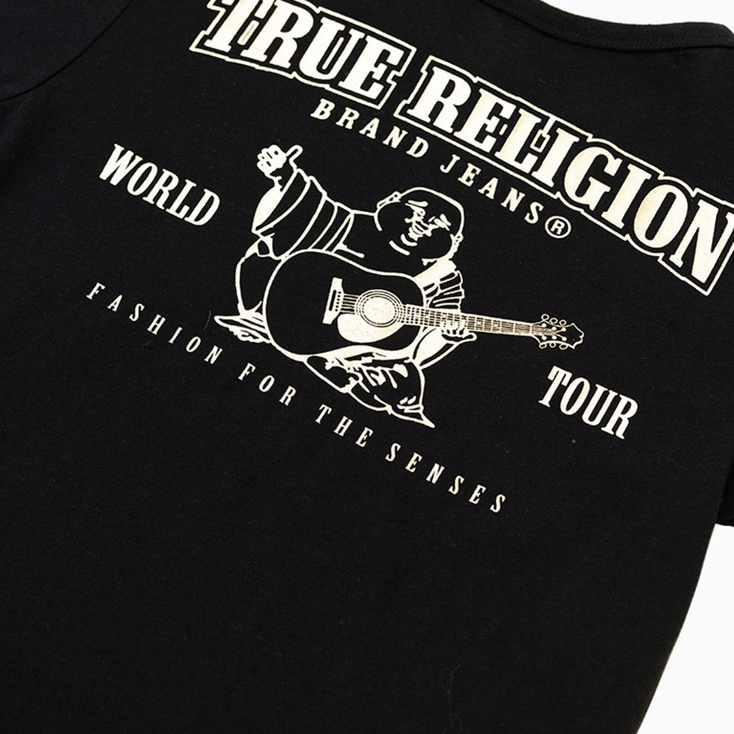 Kid's Gold Buddha Logo Short Sleeves T Shirt