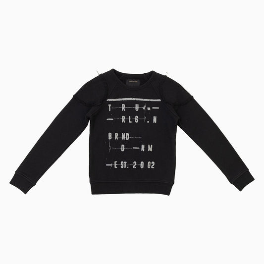 Kid's Raw Edge Crew Neck Sweatshirt