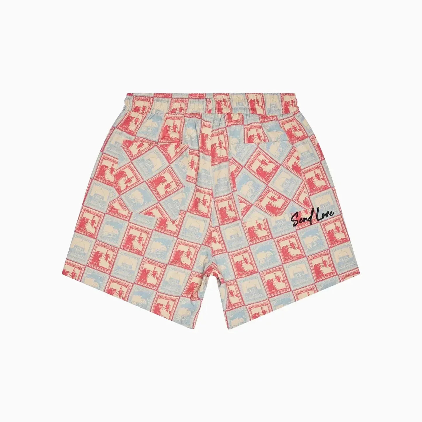 Men's Send Love T-Shirt and Shorts Outfit